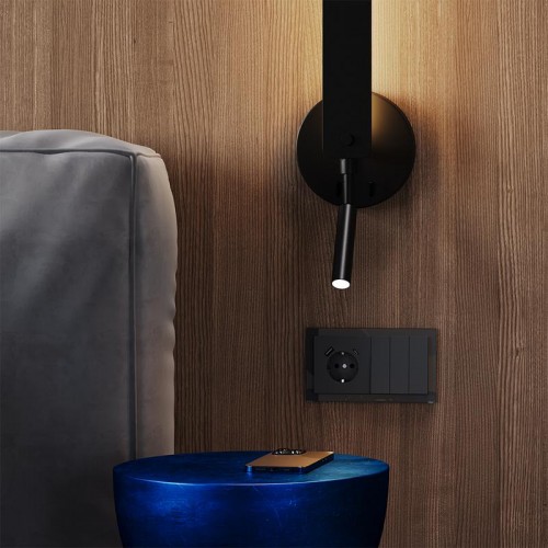 Выключатель 3-кл. СП S70 10А механизм графит Voltum VLS030107