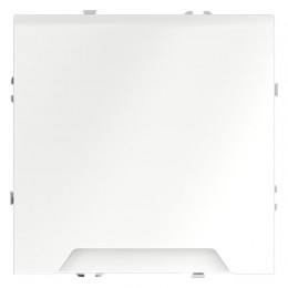 Розетка 1-м СП S70 16А с заземл. защ. шторки + крышка механизм бел. матов. Voltum VLS040302