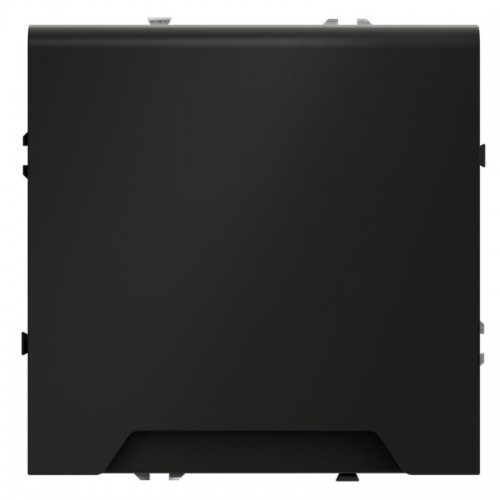 Розетка 1-м СП S70 16А с заземл. защ. шторки + крышка механизм черн. матов. Voltum VLS040308