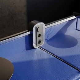 Розетка 1-м СП S70 16А с USB A+A с заземл. защ. шторки механизм титан Voltum VLS040406