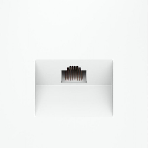 Розетка компьютерная 1-м СП S70 RJ45 кат.6 механизм бел. матов. Voltum VLS060102