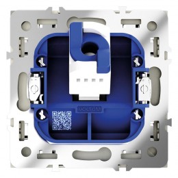 Розетка компьютерная 1-м СП S70 RJ45 кат.6 механизм сталь Voltum VLS060105