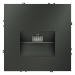 Розетка компьютерная 1-м СП S70 RJ45 кат.6 механизм титан Voltum VLS060106