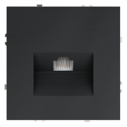 Розетка компьютерная 1-м СП S70 RJ45 кат.6 механизм графит Voltum VLS060107