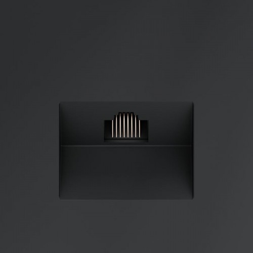 Розетка компьютерная 1-м СП S70 RJ45 кат.6 механизм графит Voltum VLS060107