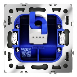 Розетка компьютерная 1-м СП S70 RJ45 кат.6 механизм графит Voltum VLS060107