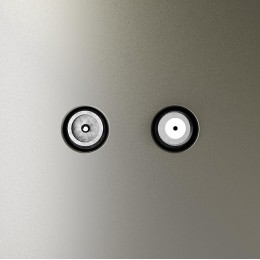 Розетка телевизионная оконечная TV + SAT 2-м СП S70 механизм шелк Voltum VLS060404