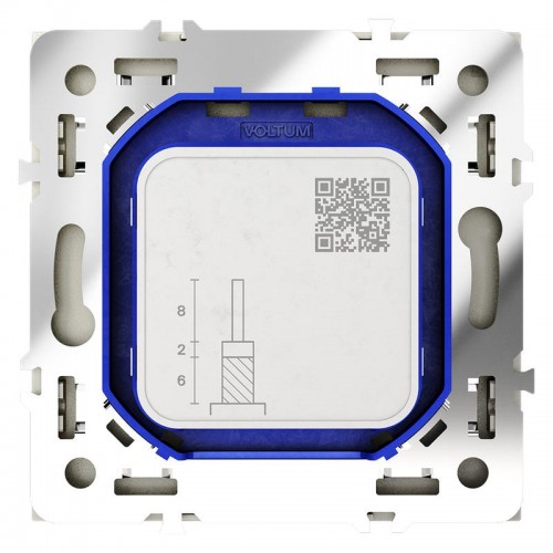 Розетка телевизионная оконечная TV + SAT 2-м СП S70 механизм шелк Voltum VLS060404