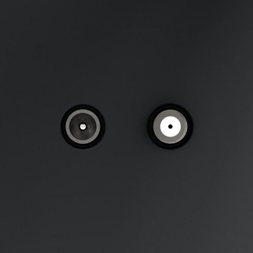 Розетка телевизионная оконечная TV + SAT 2-м СП S70 механизм графит Voltum VLS060407