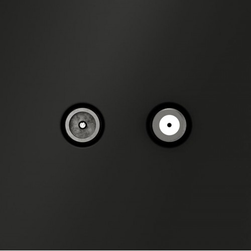 Розетка телевизионная оконечная TV + SAT 2-м СП S70 механизм черн. матов. Voltum VLS060408