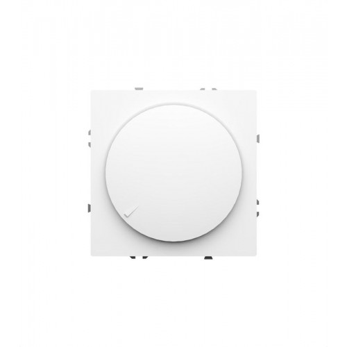 Терморегулятор электронный S70 с индикацией и датчиком для теплого пола механизм бел. глянцевый Voltum VLS070101