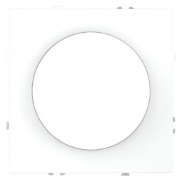 Светорегулятор поворотно-нажимной СП S70 600Вт механизм бел. матов. Voltum VLS070302