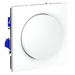 Светорегулятор поворотно-нажимной СП S70 600Вт механизм бел. матов. Voltum VLS070302