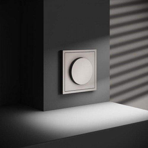 Светорегулятор поворотно-нажимной СП S70 600Вт механизм кашемир Voltum VLS070303