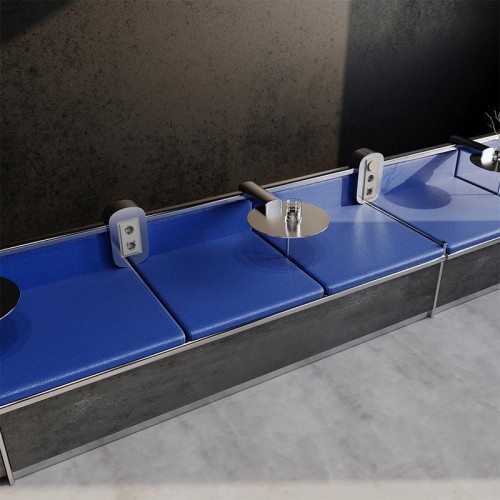 Светорегулятор поворотно-нажимной СП S70 600Вт механизм кашемир Voltum VLS070303