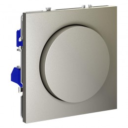 Светорегулятор поворотно-нажимной СП S70 600Вт механизм шелк Voltum VLS070304