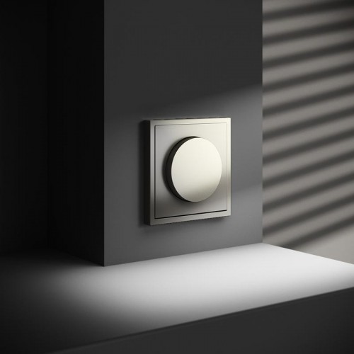 Светорегулятор поворотно-нажимной СП S70 600Вт механизм шелк Voltum VLS070304