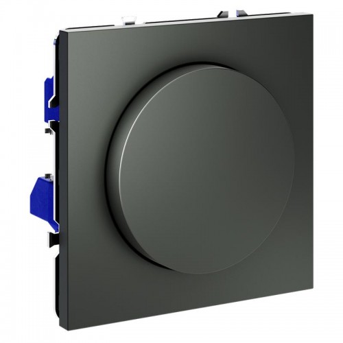 Светорегулятор поворотно-нажимной СП S70 600Вт механизм титан Voltum VLS070306