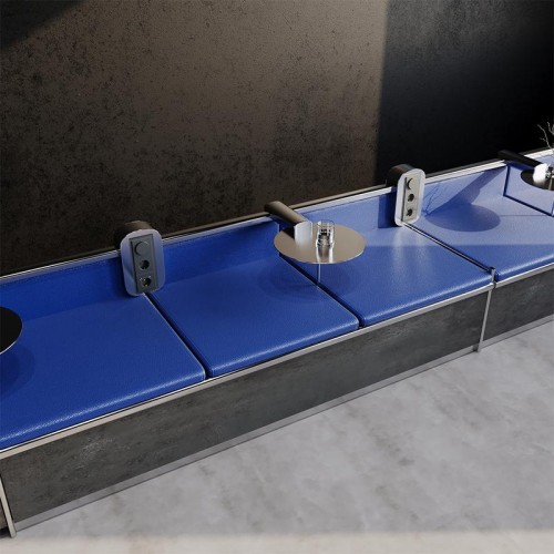 Светорегулятор поворотно-нажимной СП S70 600Вт механизм титан Voltum VLS070306