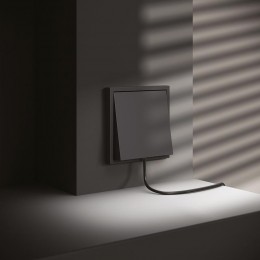 Вывод кабеля СП S70 механизм графит Voltum VLS080207