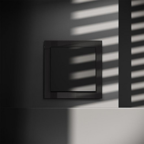 Вывод кабеля СП S70 механизм черн. матов. Voltum VLS080208