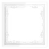 Рамка 1-м S70 пластик. бел. глянцевый Voltum VLS100101