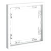 Рамка 1-м S70 пластик. бел. матов. Voltum VLS100102