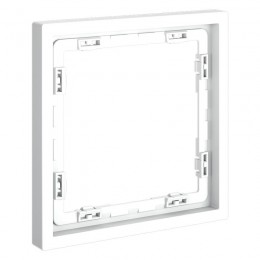 Рамка 1-м S70 пластик. бел. матов. Voltum VLS100102