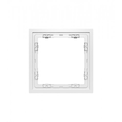 Рамка 1-м S70 пластик. бел. матов. Voltum VLS100102