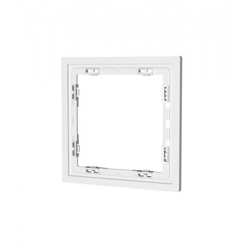 Рамка 1-м S70 пластик. бел. матов. Voltum VLS100102