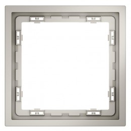 Рамка 1-м S70 пластик. кашемир Voltum VLS100103