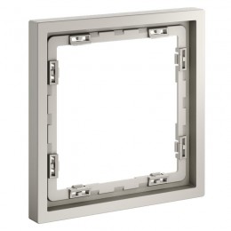 Рамка 1-м S70 пластик. кашемир Voltum VLS100103