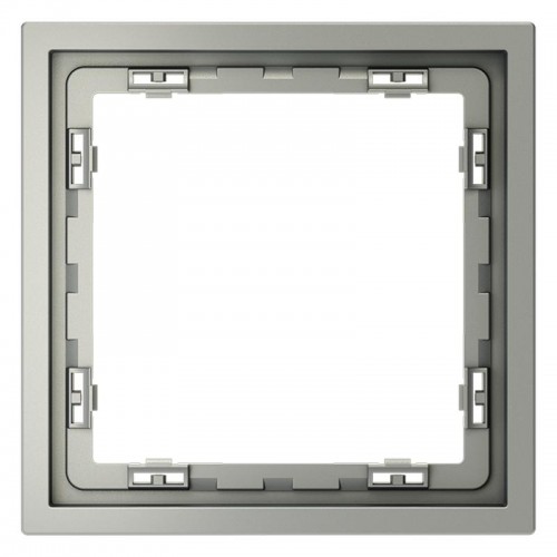 Рамка 1-м S70 пластик. сталь Voltum VLS100105