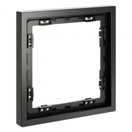 Рамка 1-м S70 пластик. титан Voltum VLS100106