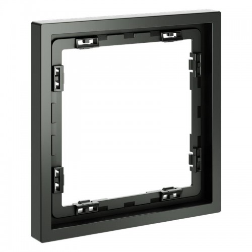 Рамка 1-м S70 пластик. титан Voltum VLS100106