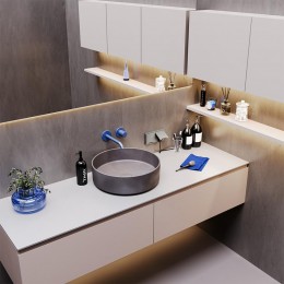 Рамка 2-м S70 пластик. кашемир Voltum VLS100203