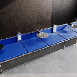 Рамка 3-м S70 пластик. бел. глянцевый Voltum VLS100301