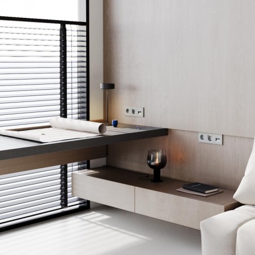 Рамка 3-м S70 пластик. сталь Voltum VLS100305