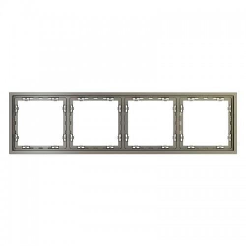 Рамка 4-м S70 пластик. шелк Voltum VLS100404