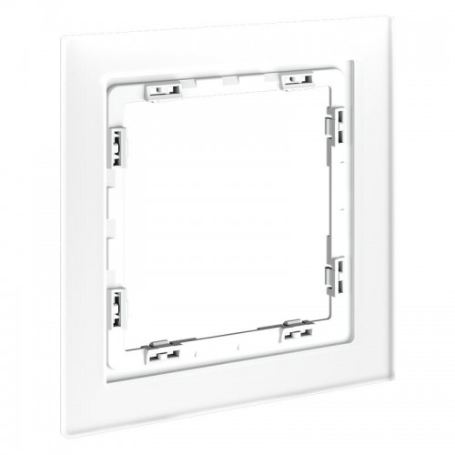 Рамка 1-м S70 стеклян. бел. матов. Voltum VLS110102