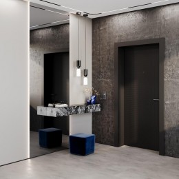 Рамка 2-м S70 стеклян. графит Voltum VLS110207