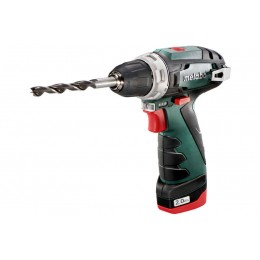 Винтоверт аккумуляторный PowerMaxx BS 12В 1х2.0 патрон сумка Metabo 600079500