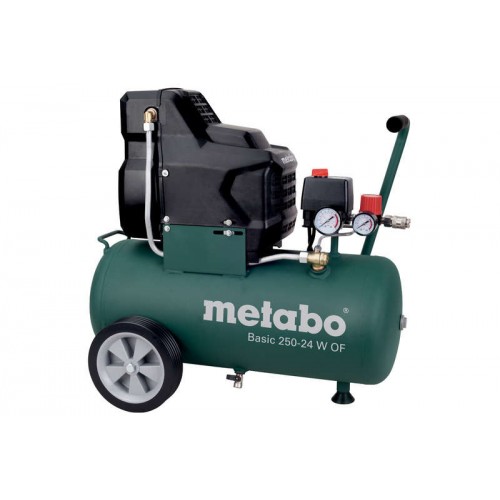 Компрессор безмасляный Basic 250-24 W OF 1.5кВт 24л Metabo 601532000