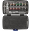 Мини-набор инструмента (биты; головки; вороток; удлинитель) 38шт пластиковый кейс MOS 65000М