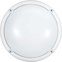 Светильник светодиодный 71 623 OBL-R1-12-4K-WH-IP65-LED-SNRV 12Вт 4000К IP65 900лм ЖКХ с оптико-акустич. датчиком круг бел. (аналог НПП) ОНЛАЙТ 71623