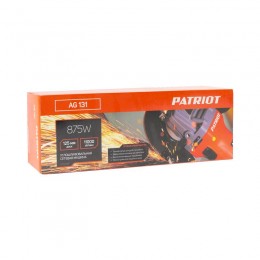 Машина шлифовальная угловая УШМ AG 131. 875Вт 11000об/мин 125мм М14 PATRIOT 110301331