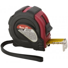 Рулетка Мастер 5мх25мм прорезиненный корпус КУРС 17146