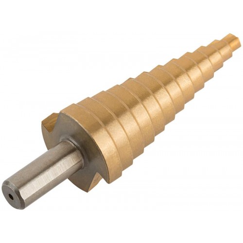 Сверло по металлу ступенчатое 6-30мм 13 ступеней HSS КУРС 36403