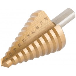 Сверло по металлу ступенчатое 9-36мм 9 ступеней HSS КУРС 36404