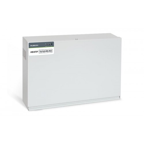 Источник вторичного электропитания резервированный адресный ИВЭПР 12/3.5 RS-R3 2х17 БР Рубеж Rbz-216603